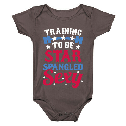 Training To Be Star Spangled Sexy Baby One-Piece