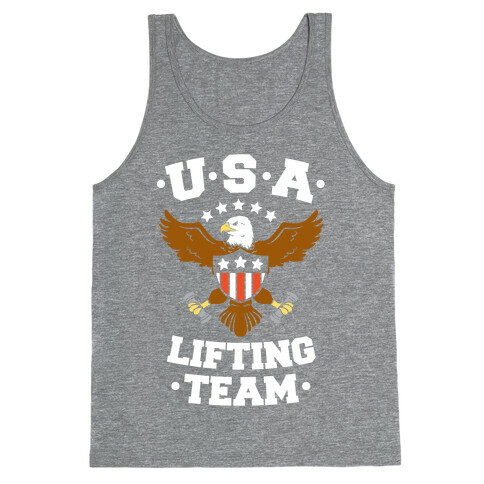 U.S.A. Lifting Team Tank Top