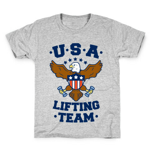 U.S.A. Lifting Team Kids T-Shirt