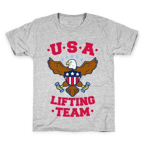 U.S.A. Lifting Team Kids T-Shirt