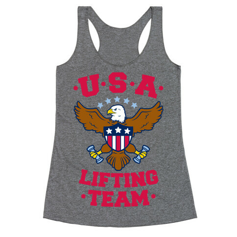 U.S.A. Lifting Team Racerback Tank Top