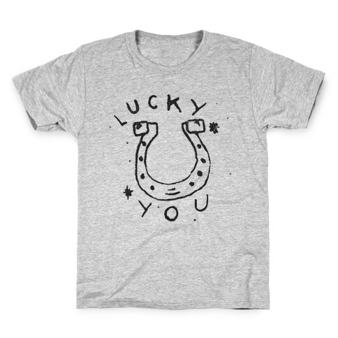 Luck You (Scarlet Johansson Tattoo Tank) Kids T-Shirt