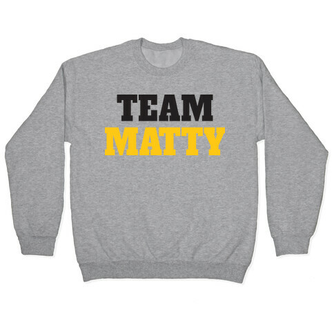 Team Matty (Tank) Pullover
