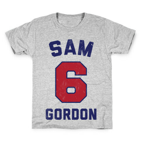 Sam Gordon (Vintage Shirt!) Kids T-Shirt