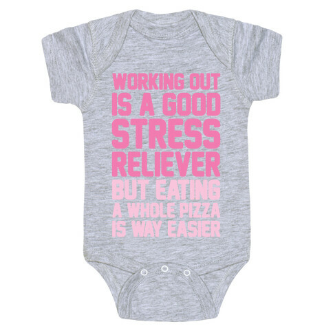 Pizza Workout Baby One-Piece