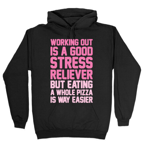 Pizza Workout Hooded Sweatshirt