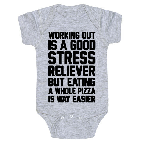 Pizza Workout Baby One-Piece