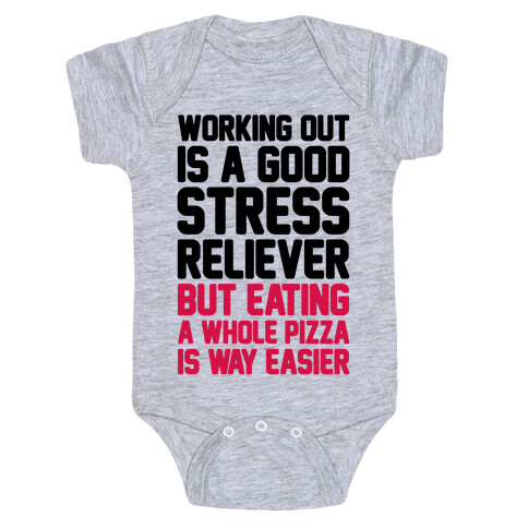 Pizza Workout Baby One-Piece