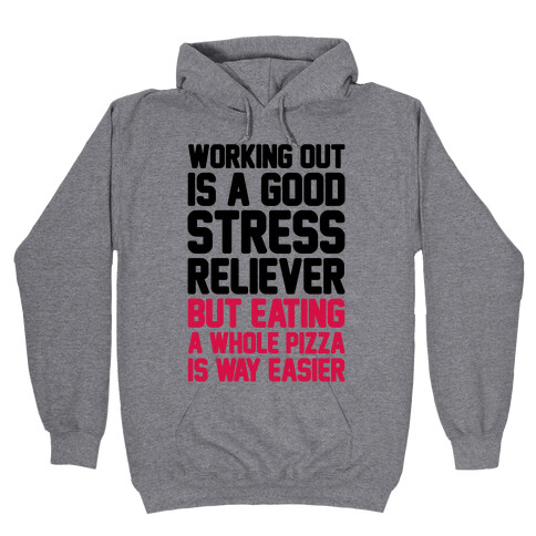 Pizza Workout Hooded Sweatshirt