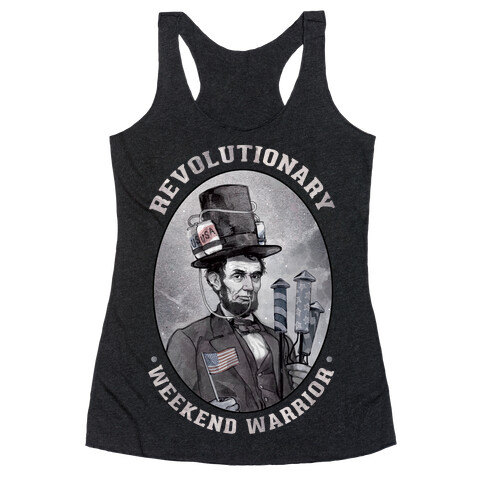 Revolutionary Weekend Warrior Racerback Tank Top