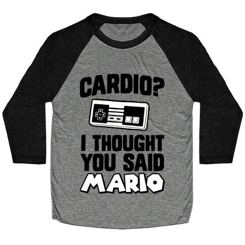 I Thought You Said Mario Baseball Tee