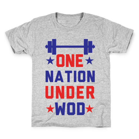 One Nation Under WOD Kids T-Shirt