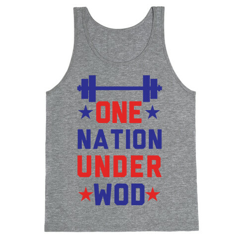 One Nation Under WOD Tank Top