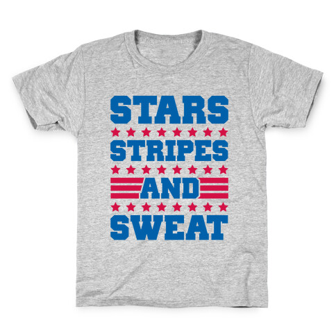 Stars Stripes and Sweat Kids T-Shirt