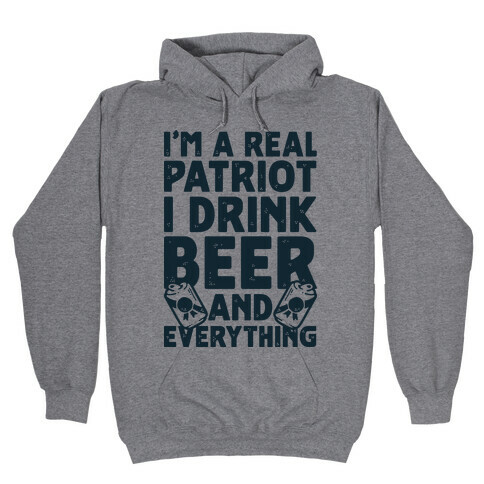 Real Patriot  Hooded Sweatshirt