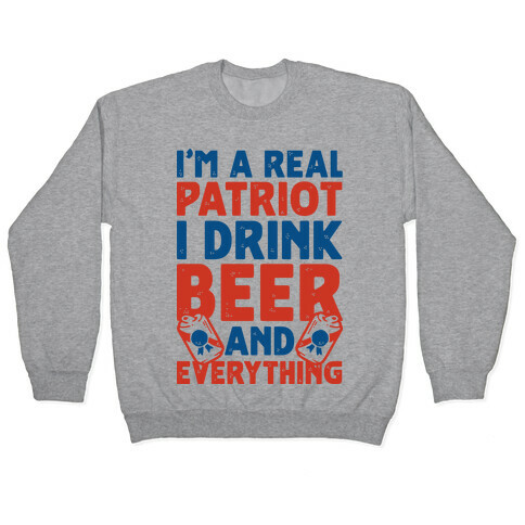 Real Patriot  Pullover