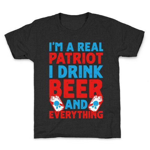 Real Patriot  Kids T-Shirt