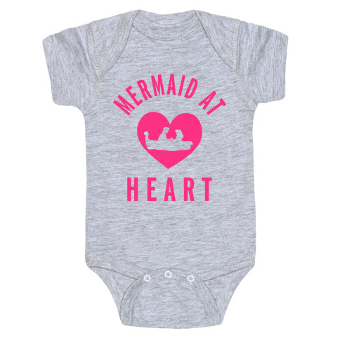Mermaid At Heart (Ariel Edition Sweater) Baby One-Piece