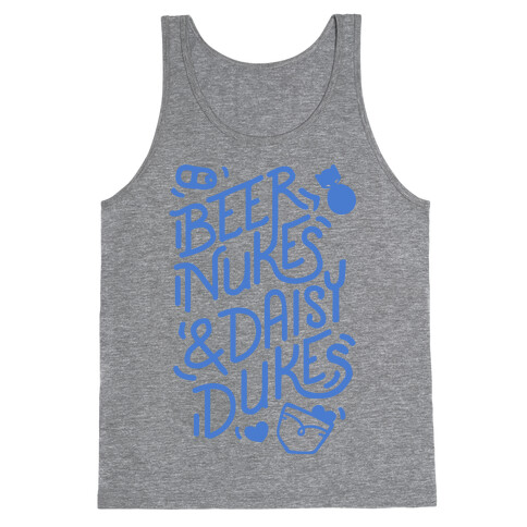 Beer Nukes And Daisy Dukes Tank Top