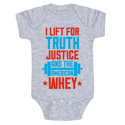 Truth, Justice, And The American Whey Baby One-Piece