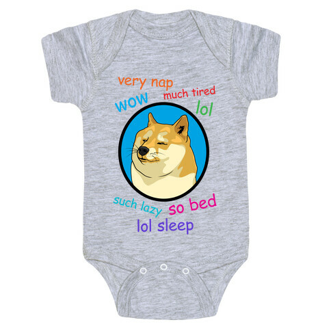 Nap Doge Baby One-Piece