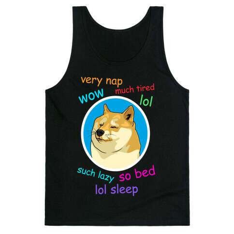 Nap Doge Tank Top