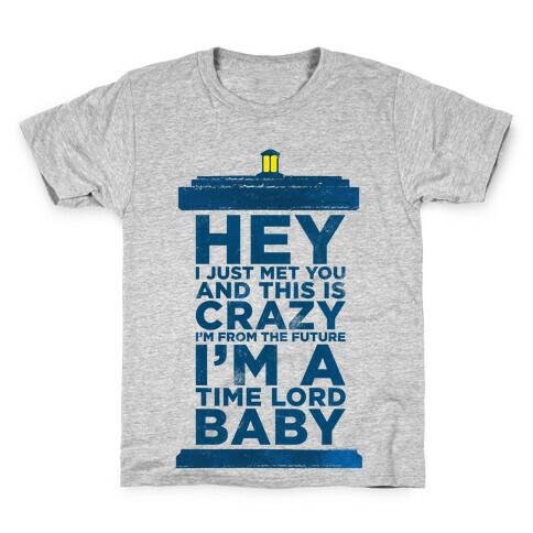 Dr Who (Call Me Maybe Tank) Kids T-Shirt