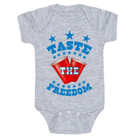 Taste the FREEDOM Baby One-Piece