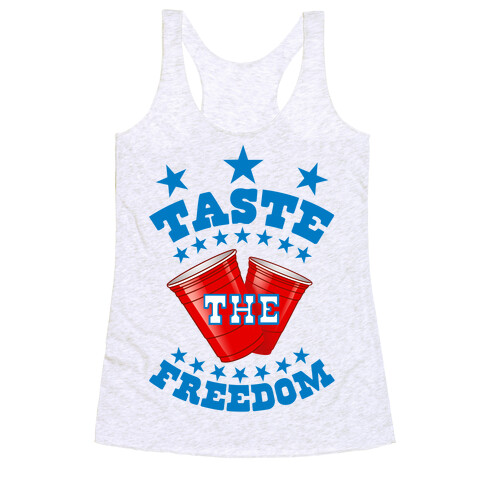 Taste the FREEDOM Racerback Tank Top