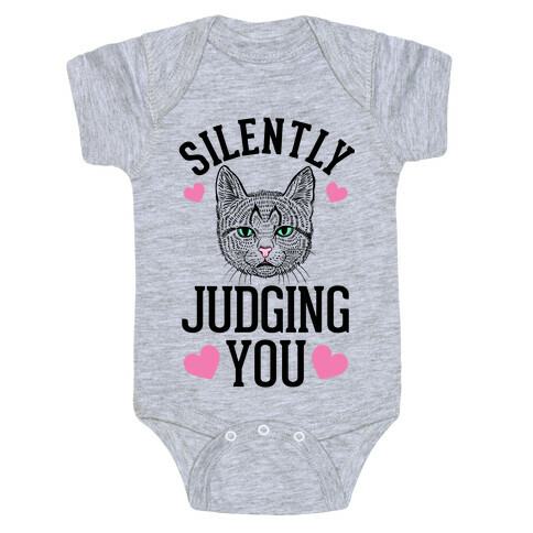 Silently Judging You Baby One-Piece