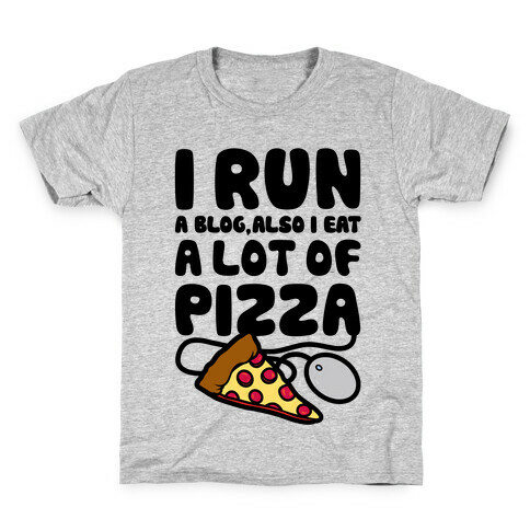 I Run A Blog Kids T-Shirt