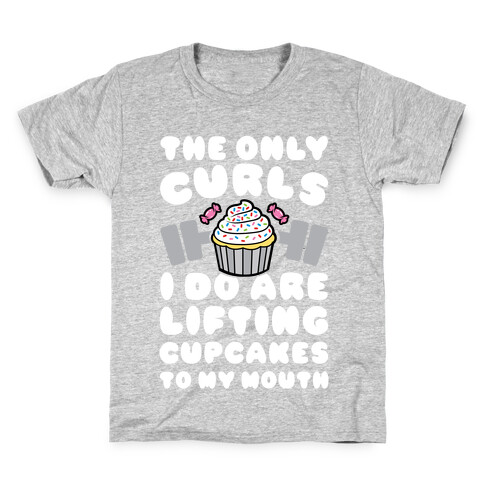 Cupcake Curls Kids T-Shirt