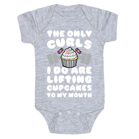 Cupcake Curls Baby One-Piece