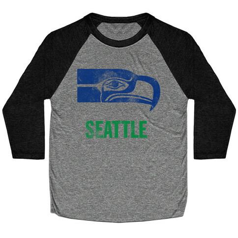 Seattle (Vintage) Baseball Tee