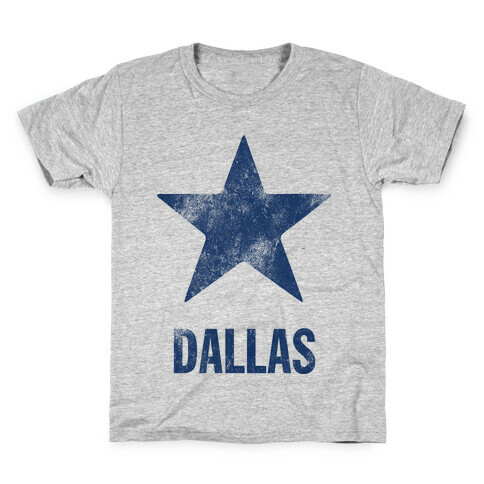 Dallas Alternate (Vintage) Kids T-Shirt