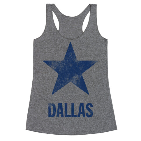 Dallas Alternate (Vintage) Racerback Tank Top