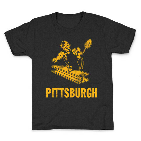 Pittsburgh Alternate (Vintage) Kids T-Shirt