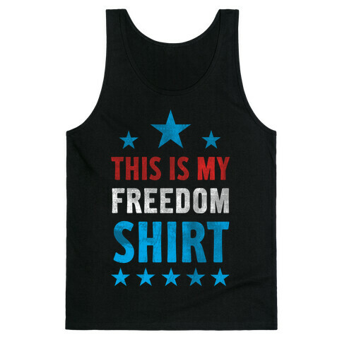 Freedom Shirt Tank Top