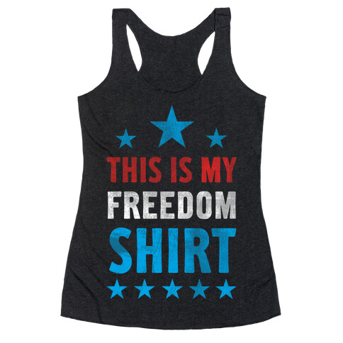 Freedom Shirt Racerback Tank Top