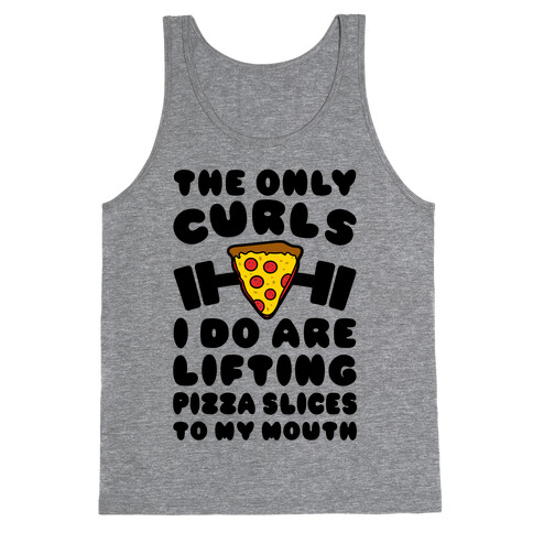 I Lift Pizza Tank Top