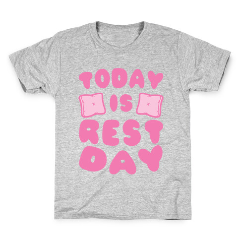 Today Is Rest Day Kids T-Shirt
