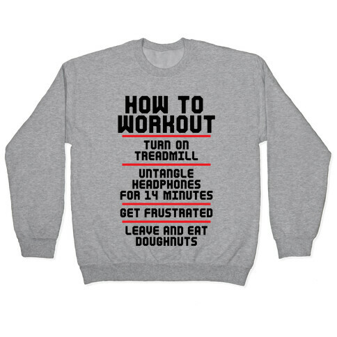 How To Workout Pullover