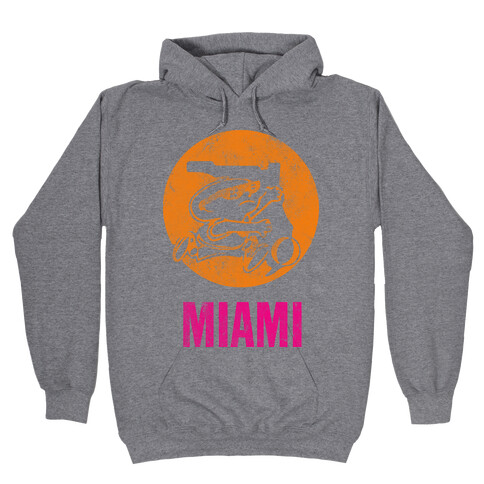 Miami (Vintage) Hooded Sweatshirt