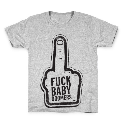 F*** Baby Boomers (Tank) Kids T-Shirt