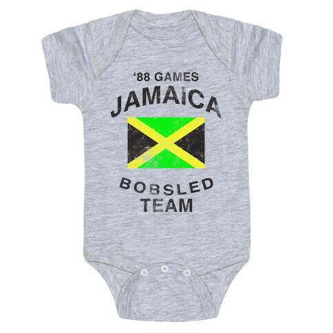 Jamaica Bobsled Team (Vintage Tank) Baby One-Piece