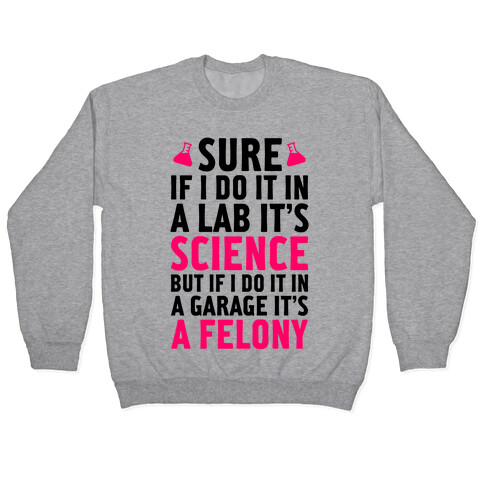 If I Do It In A Lab, It's Science Pullover