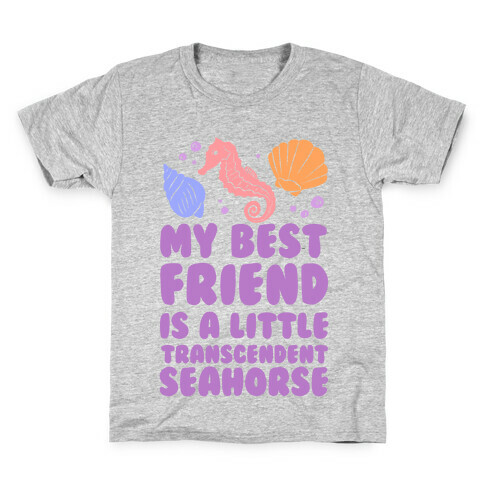 Transcendent Little Seahorse Kids T-Shirt
