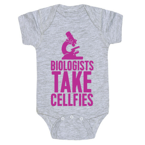 Biologists Take Cellfies Baby One-Piece