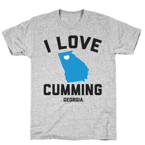 I Love Cumming Georgia T-Shirt