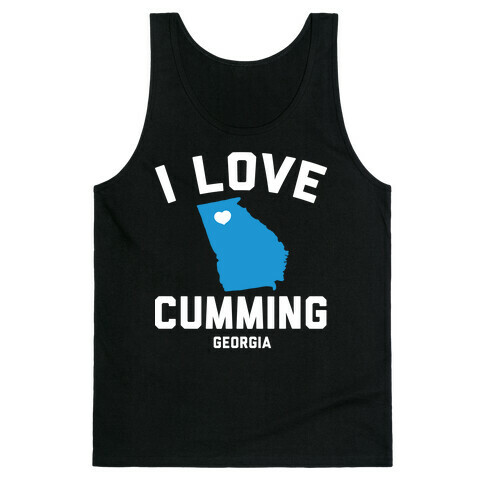 I Love Cumming Georgia Tank Top